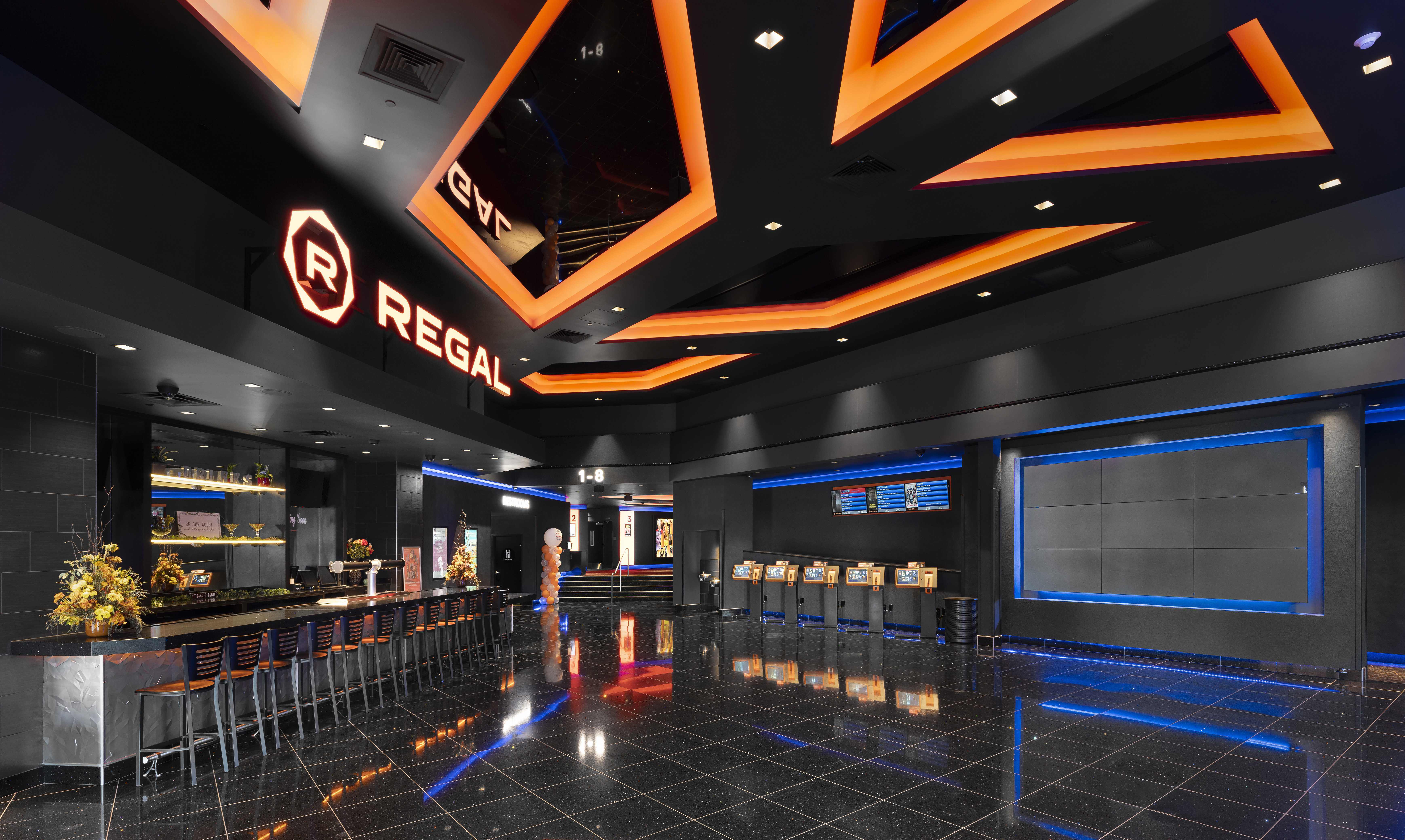 Regal Movie Theater – Oceanside CA | Precision Wallcovering & Painting
