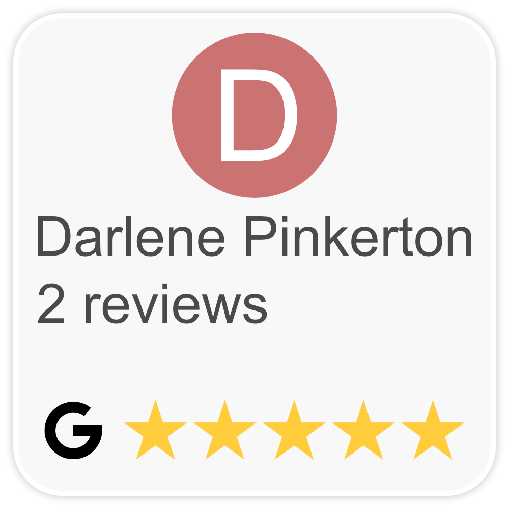 Google Review - Darlene Pinkerton