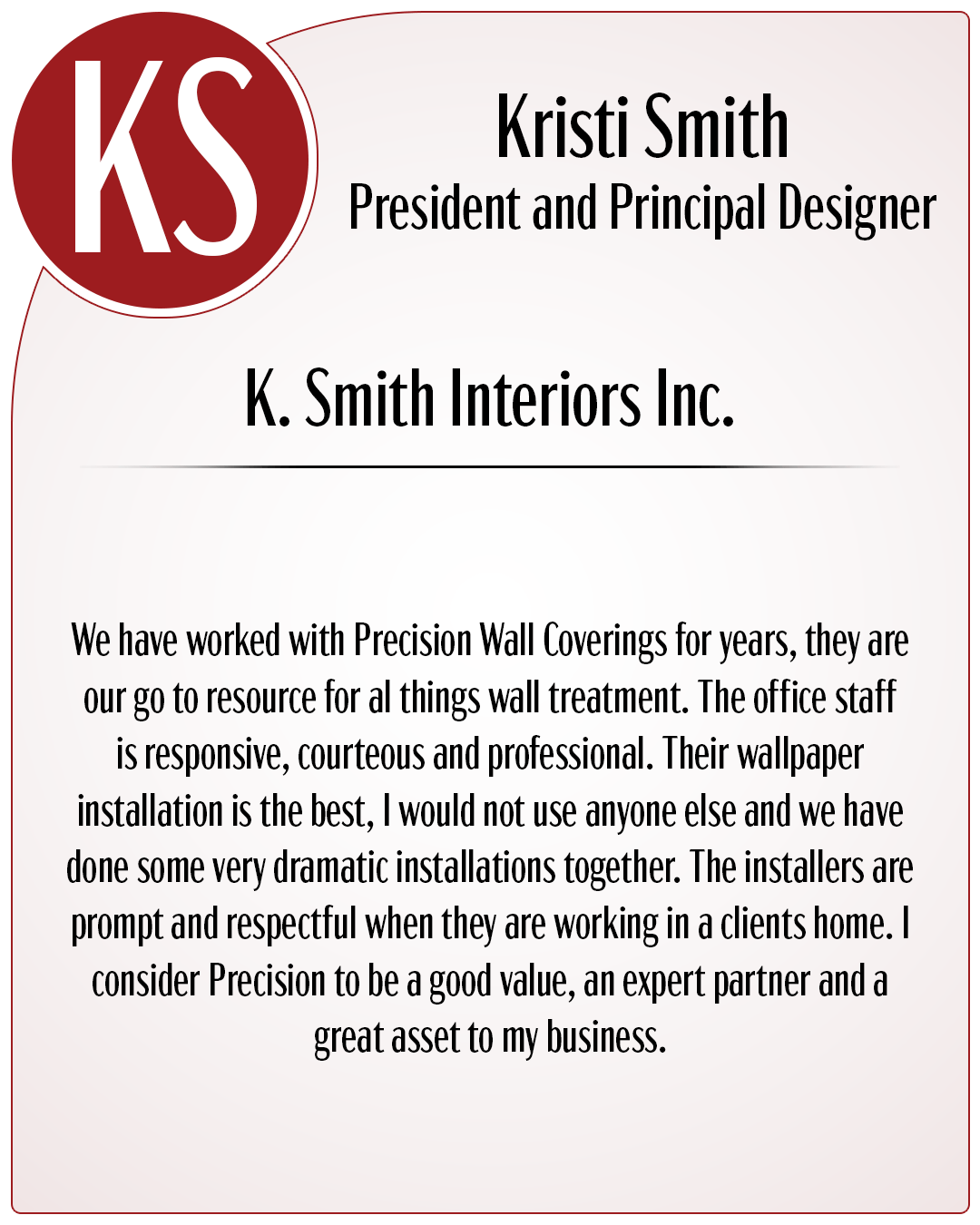 Client Review - Kristi Smith